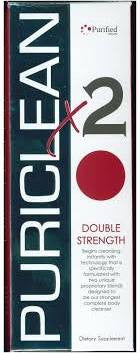Purified Wellgenix PuriClean X2 Double Strength Body Cleanser Detox 16 oz